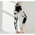 Nový Tie Dyeing Printed Workout Sports Skinny Thights